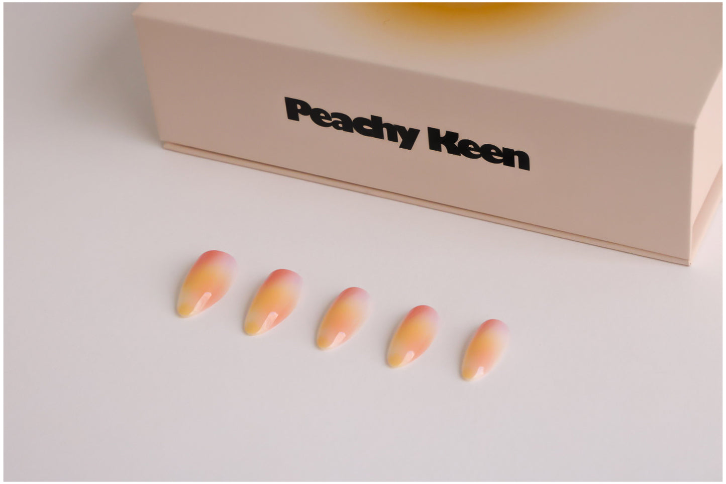 Peachy Keen - Gel Press On Kit